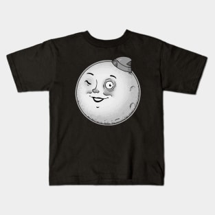 Moon Head The Outer Worlds Kids T-Shirt